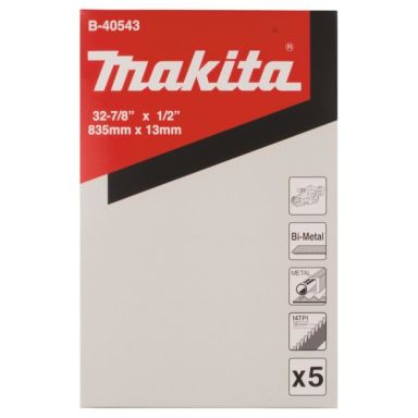 Makita B-40543 Båndsagblad 5-pakn, 14T