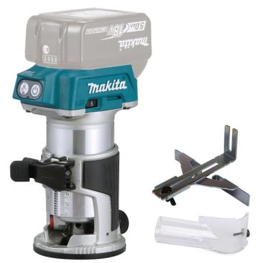 Makita DRT50Z Fræser uden tilbehør, batteri og oplader