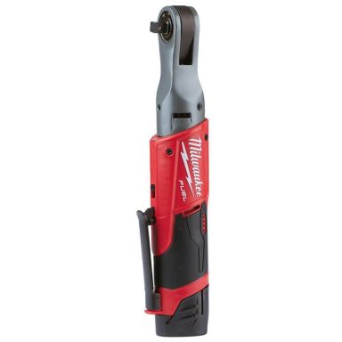 Milwaukee M12 FIR38-201B Skraldenøgle med batteri og oplader