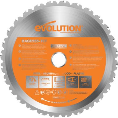 Evolution EVR255S Sagklinge 255x2,0x25,4 mm