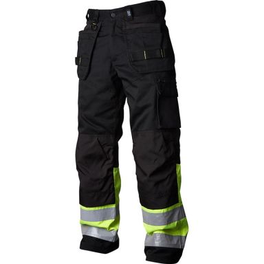 Vidar Workwear V500451C052 Työhousut musta/keltainen