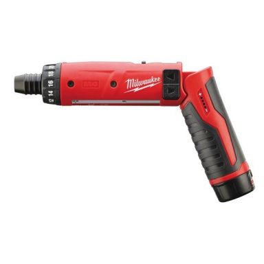 Milwaukee M4 D-202B Vinkelskruetrækker med batteri og oplader