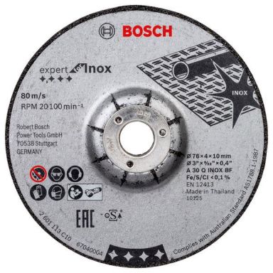 Bosch Expert for INOX Hiomalaikka 2 kpl:n pakkaus