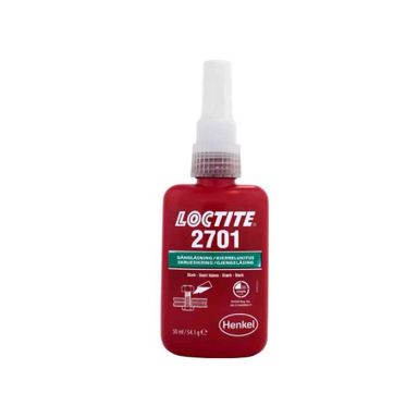 Loctite 2701 Gjengelåsingslim 50 ml, høy styrke