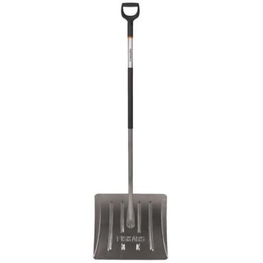 Fiskars 143060 Snerydningsskovl i aluminium, langt skaft