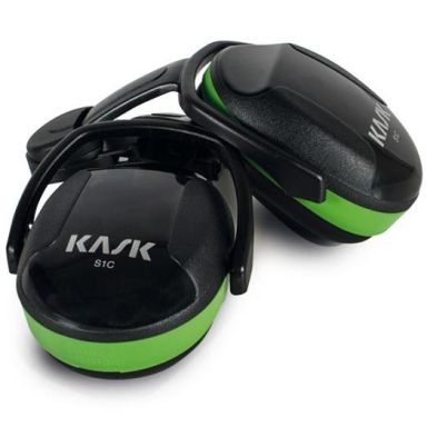 KASK SC1 Høreværn grøn, lav dæmpning