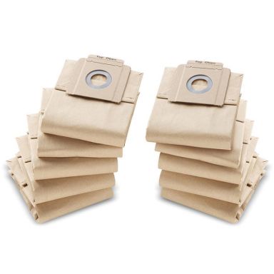 Kärcher Professional 69043330 Filterpåse Papper, 10-pack