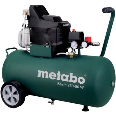 Metabo Basic 250-50 W Kompressor påfyllingskapasitet 110 l/min, 50 liter