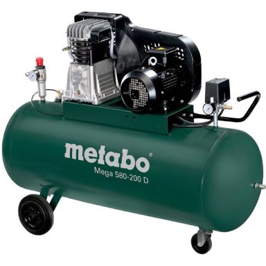 Metabo Mega 580-200 D Kompressori 200 litraa