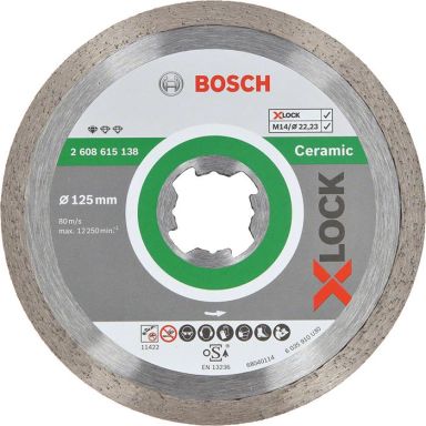 Bosch Standard for Ceramic Diamantskæreskive med X-LOCK