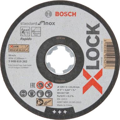 Bosch Standard for Inox Kapskiva med X-LOCK