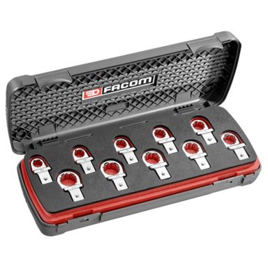 Facom 13.J10 Ring nøgle sæt 14 x 18 mm, med plug-in beslag