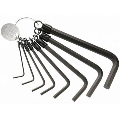 Facom 87HL.JE8 Unbrakonøglesæt 8 stk, på ring, metrisk