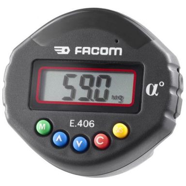 Facom E.406 Adapter til vinkelmåler 1/2", 1-360°, elektronisk