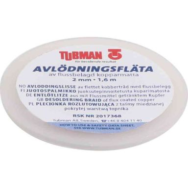 Tubman 907101 Aflødningsfletning