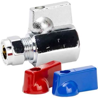 Gelia 3007003112 Kugleventil indvendig, med vred