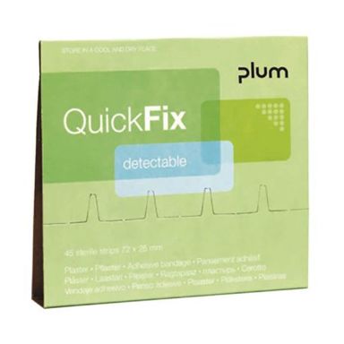 Plum QuickFix Detectable Band Genopfyldning, 45 stk