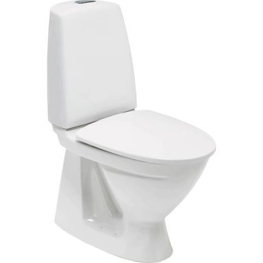 Ifö Sign 6860 Toilet med S-lås, dobbelt flush, til limning
