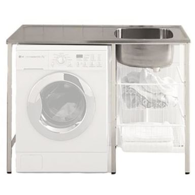 Contura CABM 12 RM Tvättbänk monterad, med plats för tvättmaskin