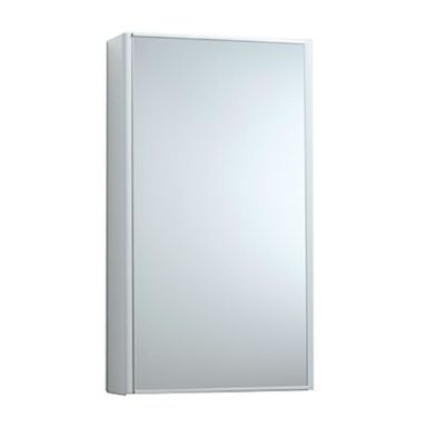 Svedbergs Birdie Baderomsskap metall, hvit, med speil