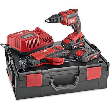 Flex DW45 18.0-EC M Gipsskruemaskine med batteri og oplader
