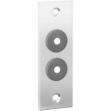 Trio Perfekta Design Line 8531926 Dækplade 2-huls. 10-22 mm