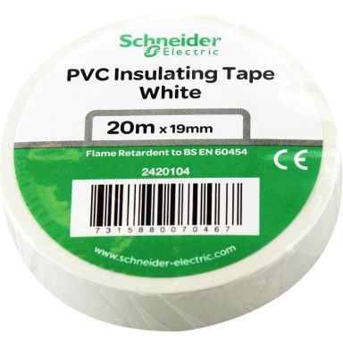 Schneider Electric 2420104 Elektrikerteip 19 mm x 20 m