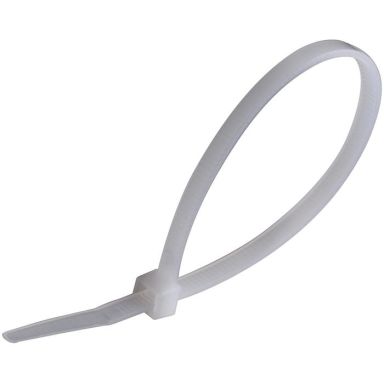 Gelia 050000549 Kabelbindere Hvid, pakke med 140 x 3,6 mm, 20