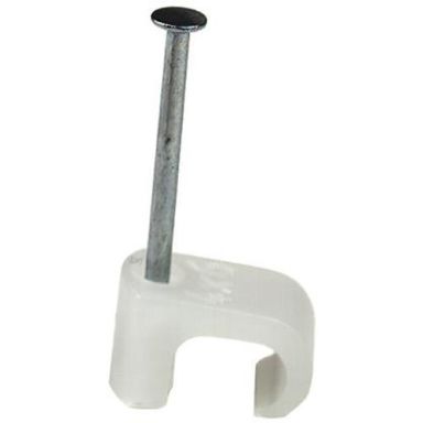 Gelia 4015000012 Trådholder 3 x 5 mm, oval, gennemsigtig, pakke med 20 stk