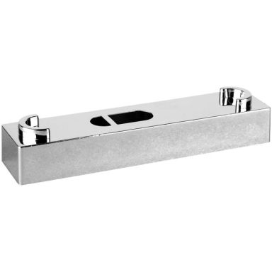 Faluplast 16705 Spacer blok 10 x 70 mm, til dobbelt klip, krom