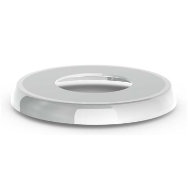 Faluplast 51000 Dækroset enkel, rund, hvid