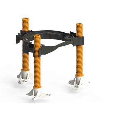 Faluplast Robust 65089 Armatur til gulvafløb 220 mm, 3 ben
