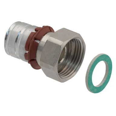 Uponor 1873909 Tryk på kobling 20 x 15 mm, med løbemøtrik