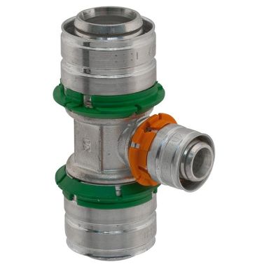 Uponor 1873286 Tryk på kobling 20 x 16 x 20 mm, T-rør