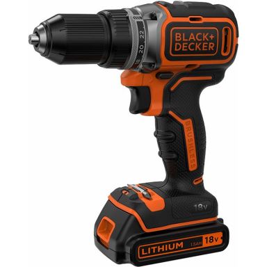 Black & Decker BL186KB-QW Bore-/skruemaskine med batteri og oplader