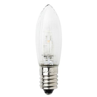Konstsmide 5042-130 Ekstra lampe LED lys, E10, 3-pak