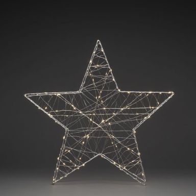 Konstsmide 1793-333 Joulutähti metalli – 60 cm