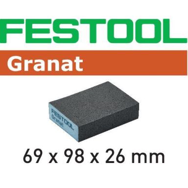 Festool GR/6 Slipsvamp 69x98x26mm, 6-pack