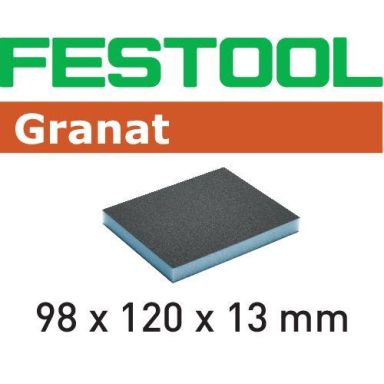 Festool GR Hiomasieni 98x120x13mm 6 kpl.