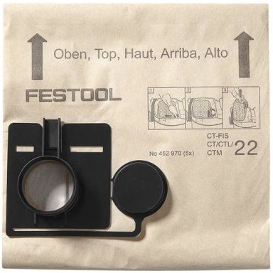 Festool FIS-CT 22 Suodatinpussi 5 kpl:n pakkaus