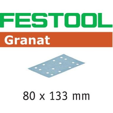 Festool STF GR Sandpapir 80x133mm, pakke med 50