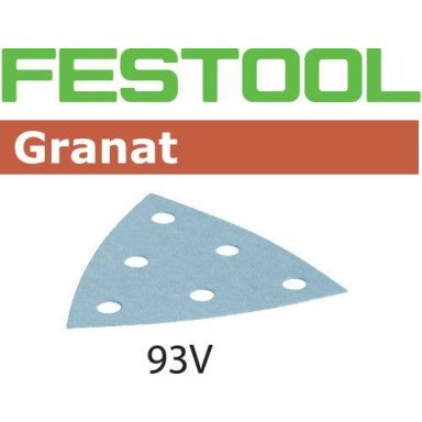 Festool STF GR Slippapper V93, 6-hålat, 50-pack