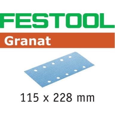 Festool STF GR Sandpapir 115x228mm, pakke med 50