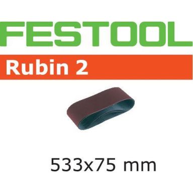 Festool RU2 Slibebånd 533X75mm, 10-pak