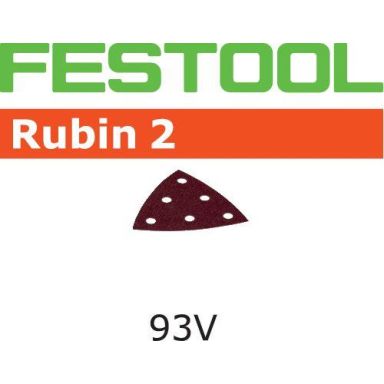 Festool STF RU2 Slippapper V93, 6-hålat, 50-pack