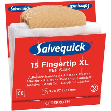 Salvequick 6454 Fingerspidsplaster 6x15stk