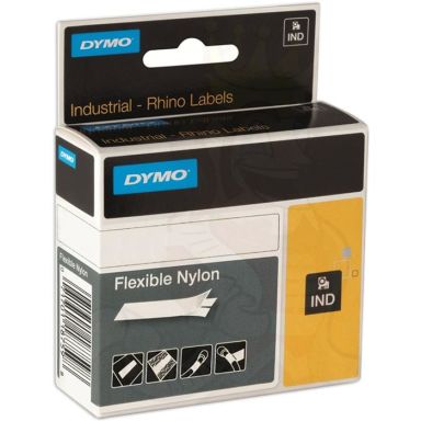 DYMO Rhino Tape 12 mm, fleksibel nylon