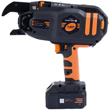 TJEP ULTRA GRIP 40 Raudoitussidoskone akkujen ja laturin kanssa