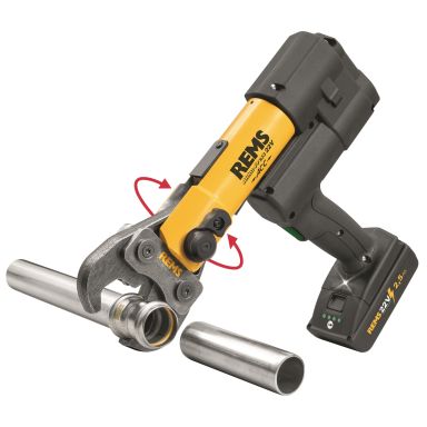 REMS Akku-Press 22 V ACC Pressmaskine med taske, batteri og oplader