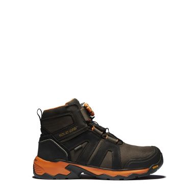 Solid Gear Tigris GTX AG Mid Vernesko S3, svart/oransje